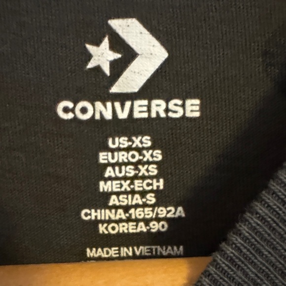 Converse Men's All Star Camo Tee -‎ Black and Brown - size XS - Picture 3 of 6